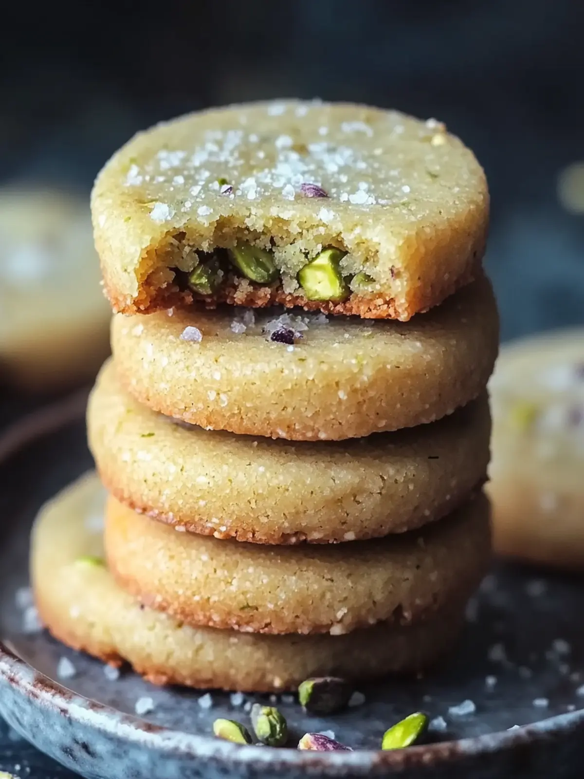 Delicious Salty Buttery Pistachio Cookies You’ll Love 2 Salty Buttery Pistachio Cookies