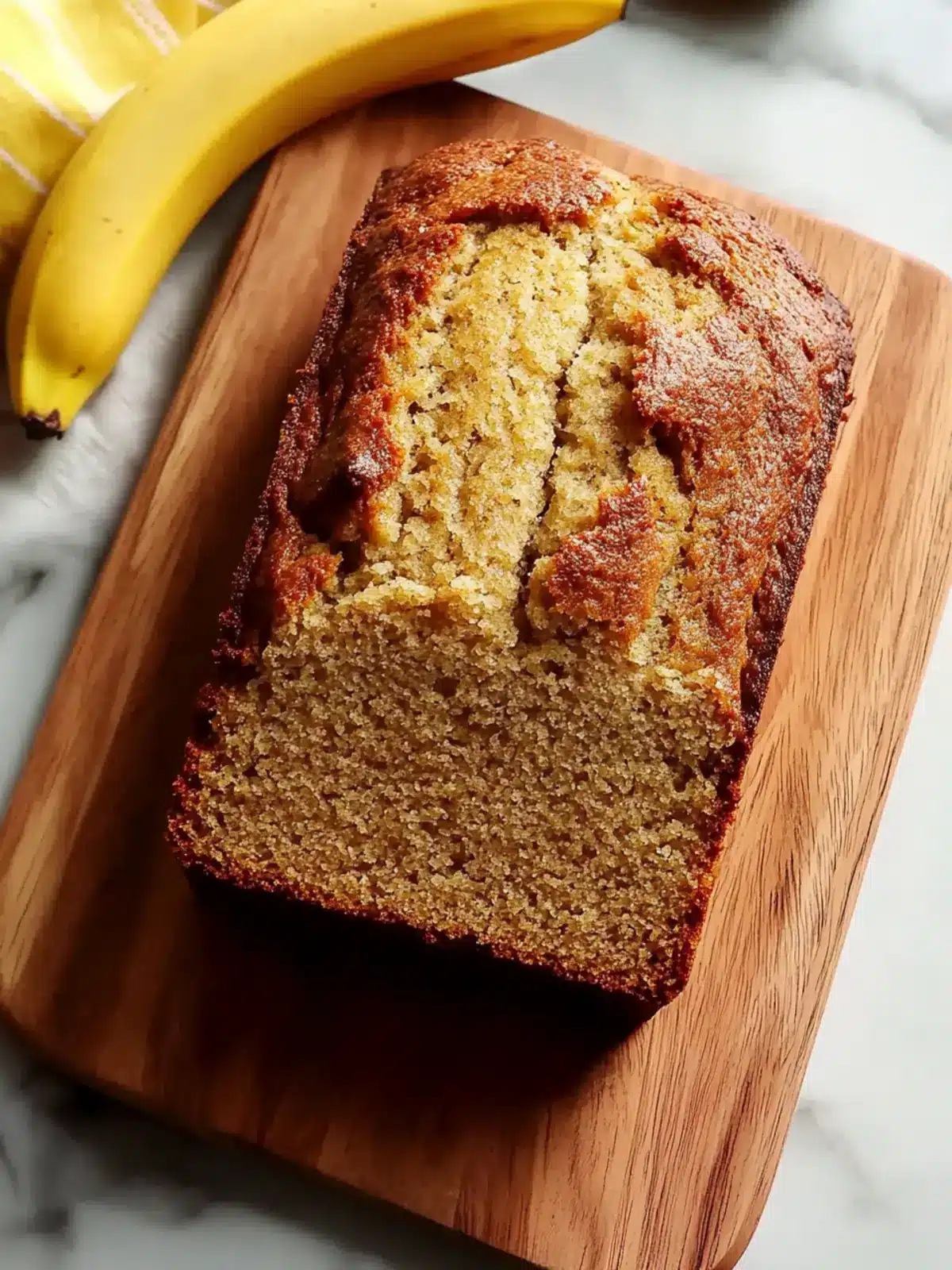 Easy One-Banana Banana Bread for Cozy Mornings at Home 4 Easy One-Banana Banana Bread