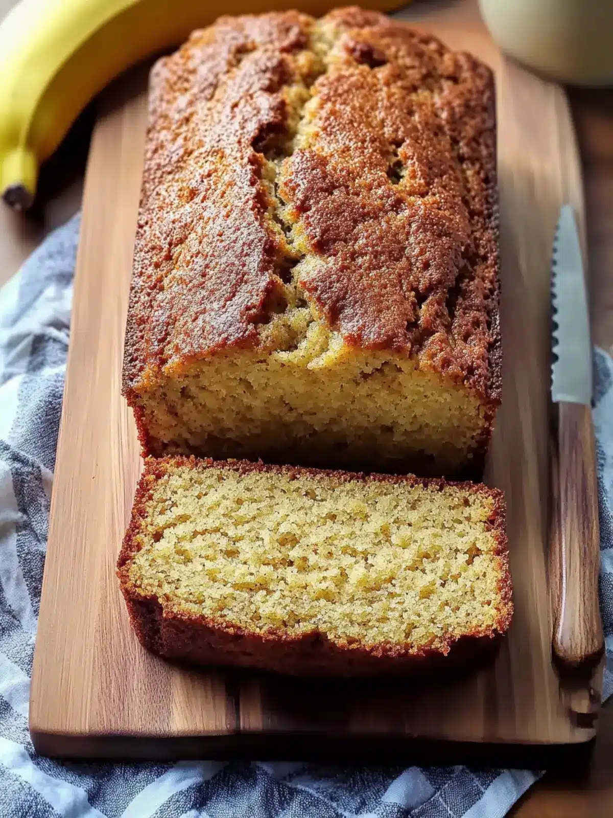 Easy One-Banana Banana Bread for Cozy Mornings at Home 2 Easy One-Banana Banana Bread