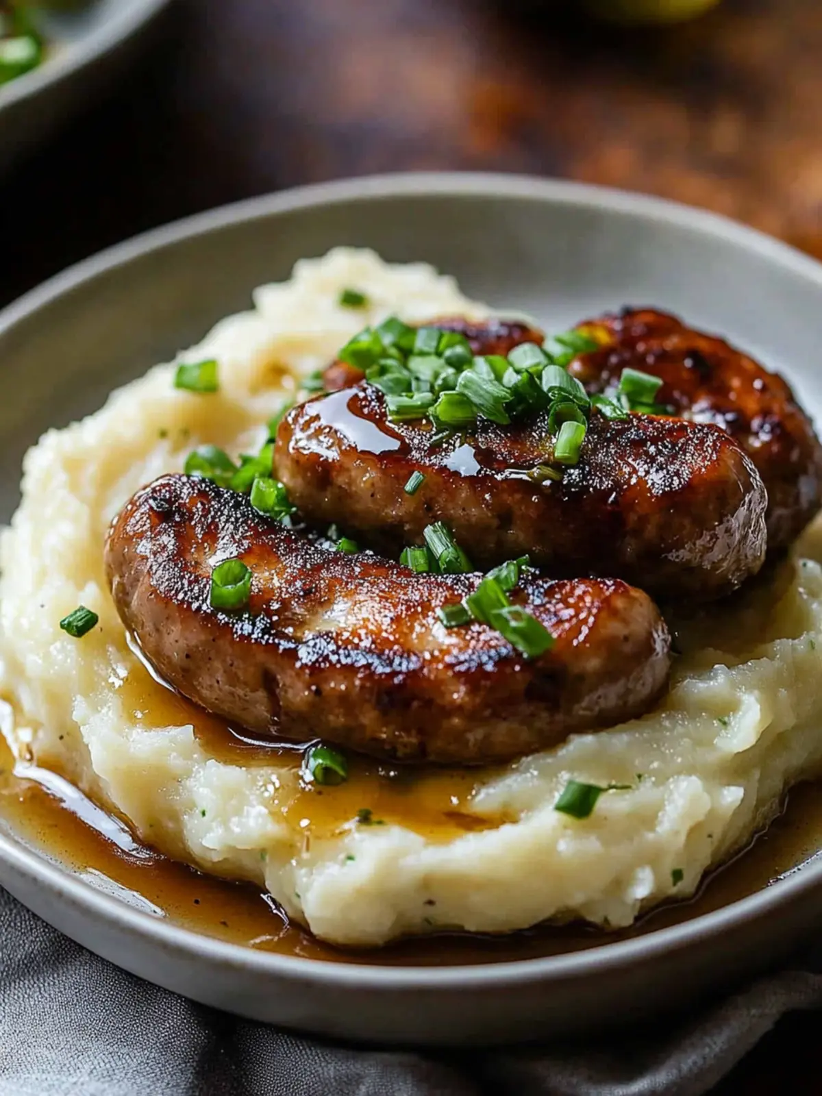Hearty Irish Bangers and Mash with Rich Onion Gravy Magic 3 Irish Bangers and Mash