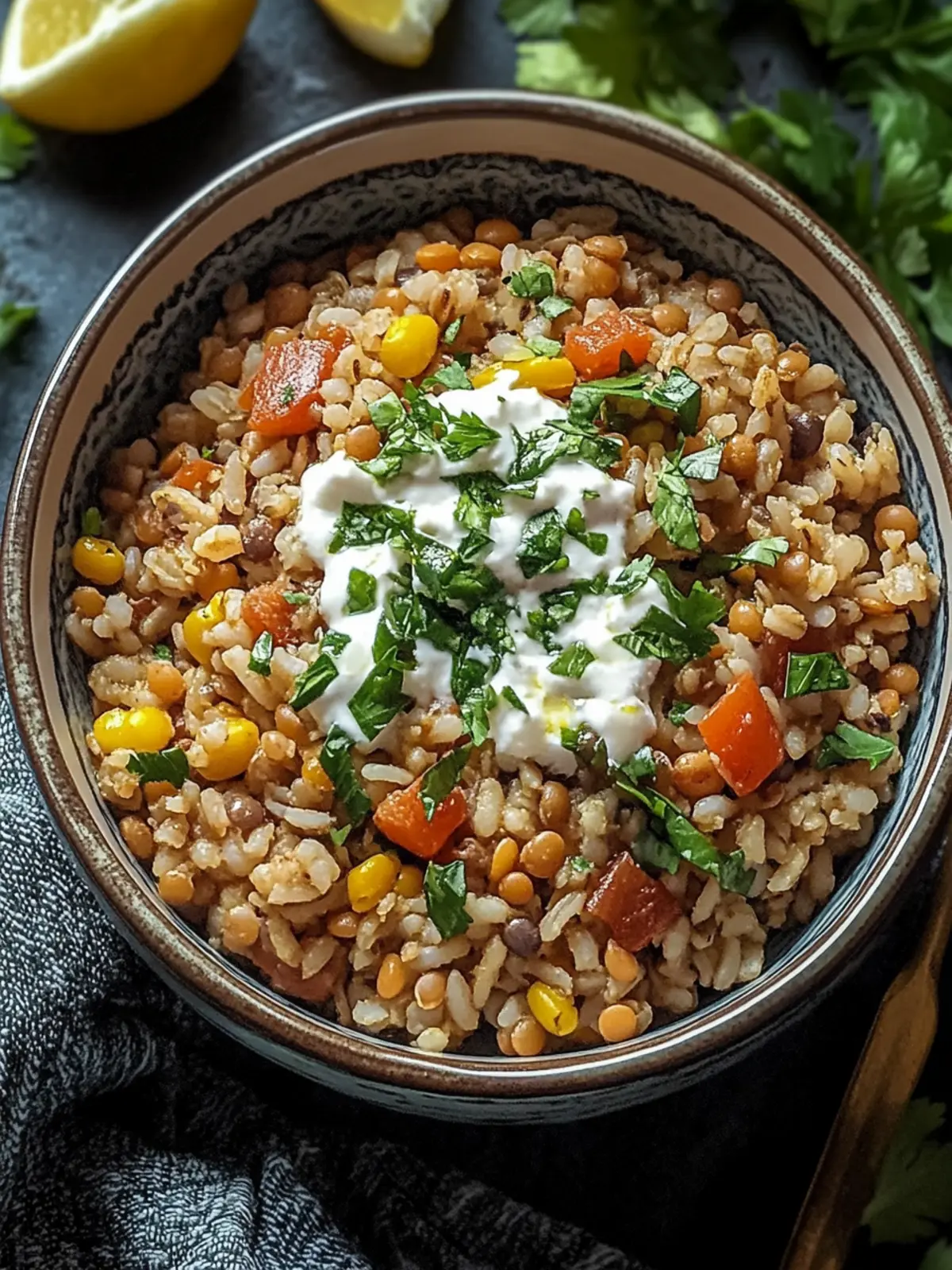 Mujadara Magic: Hearty Lentil Rice for Cozy Weeknight Dinners 4 Mujadara Magic: Wholesome Lentil Rice for Cozy Nights