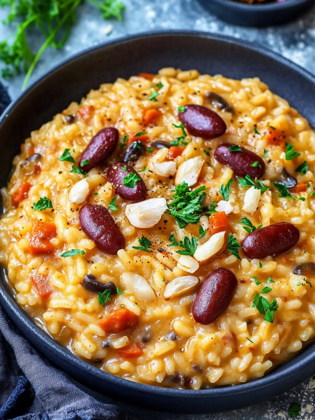 Savor Vegan Cajun Risotto: Creamy Comfort in Every Bite 4 Vegan Cajun Risotto