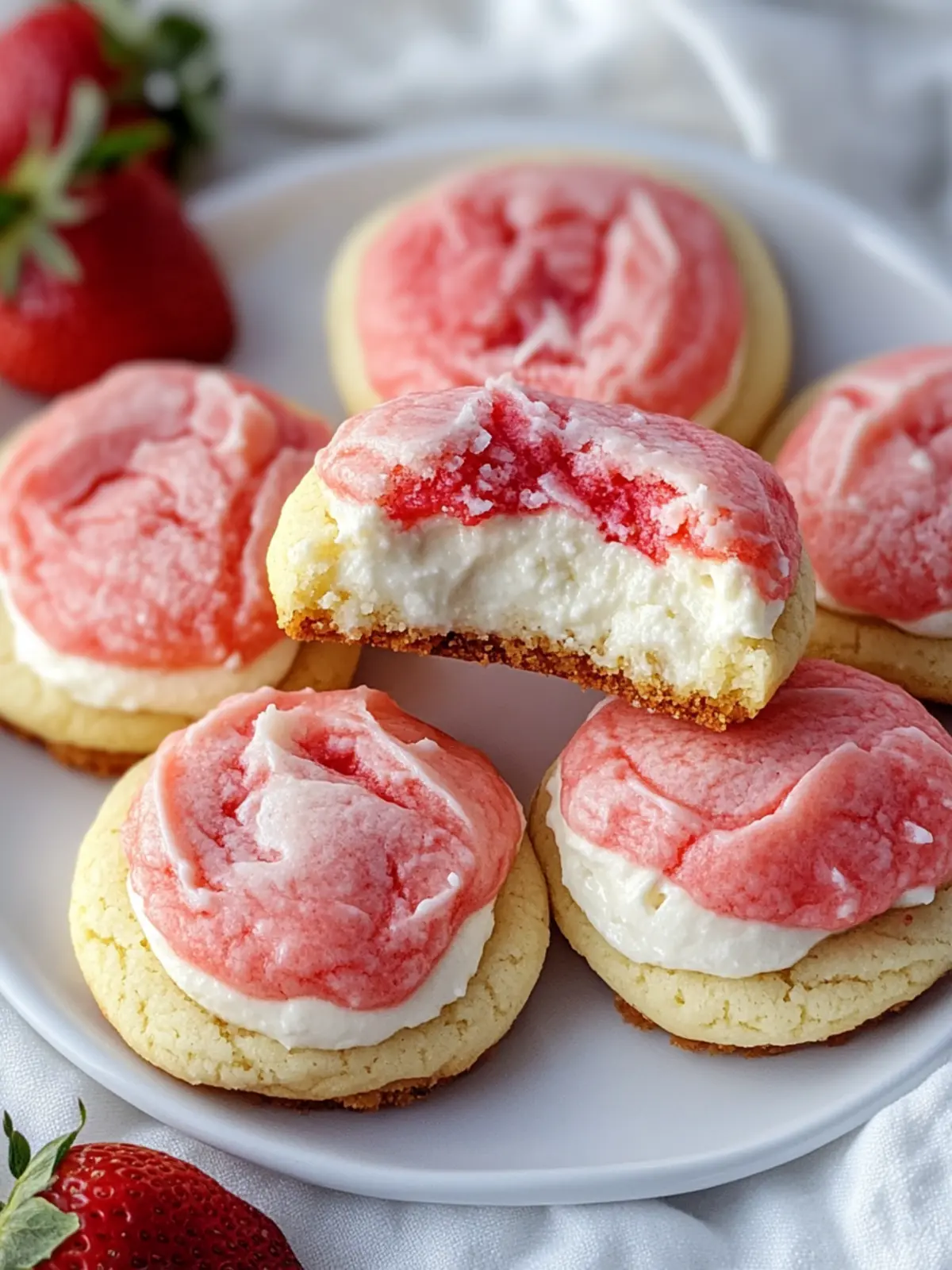Strawberry Cheesecake Cookies That Wow Every Dessert Lover 5 Strawberry Cheesecake Cookies