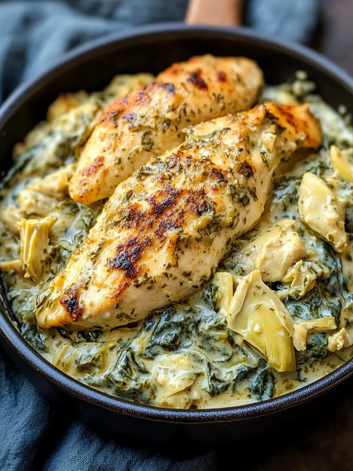 Creamy Spinach Artichoke Chicken: Your New Weeknight Hero 3 Creamy Spinach Artichoke Chicken