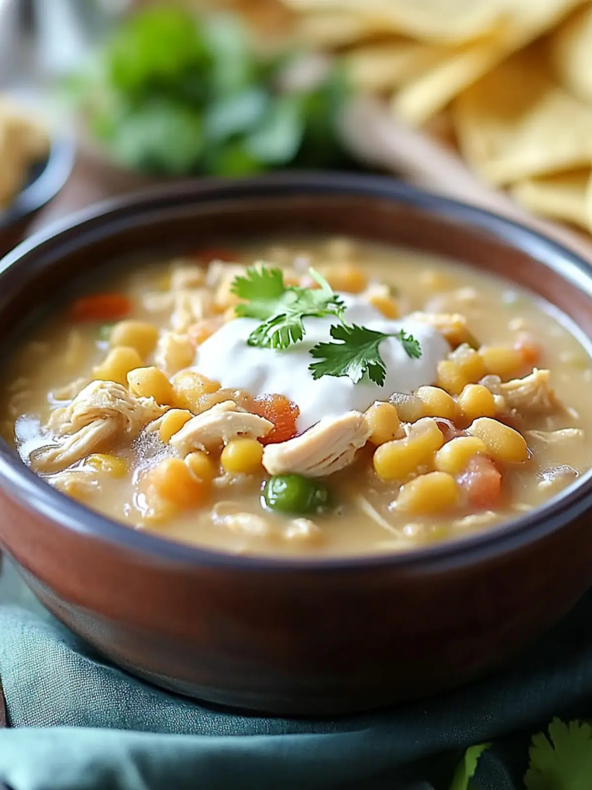 Mom’s White Chicken Chili: Your Cozy Slow Cooker Comfort Food 5 Mom’s White Chicken Chili