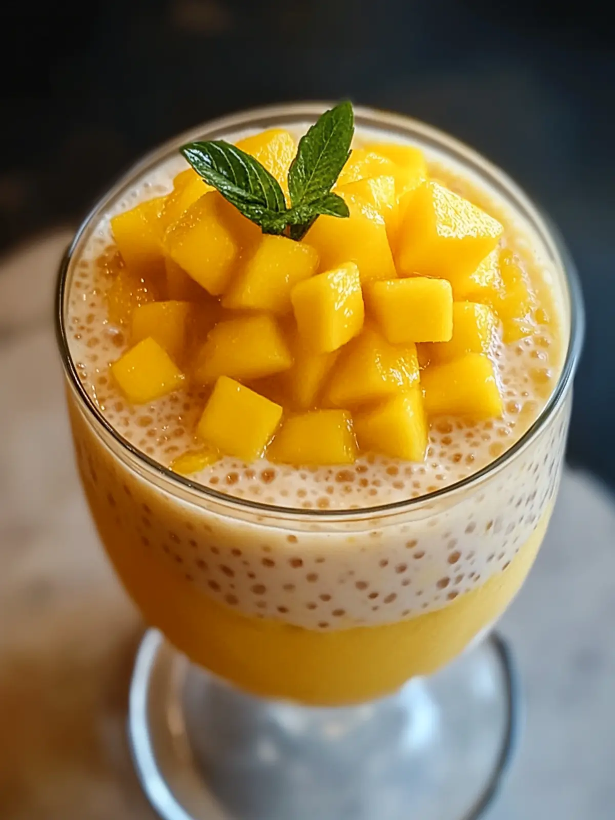 Creamy Mango Sago: Your New Favorite Tropical Dessert Delight 4 Creamy Mango Sago