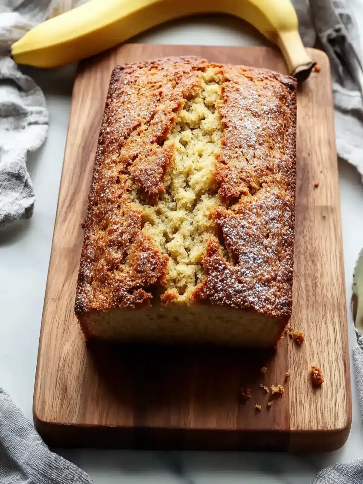 Easy One-Banana Banana Bread for Cozy Mornings at Home 3 Easy One-Banana Banana Bread