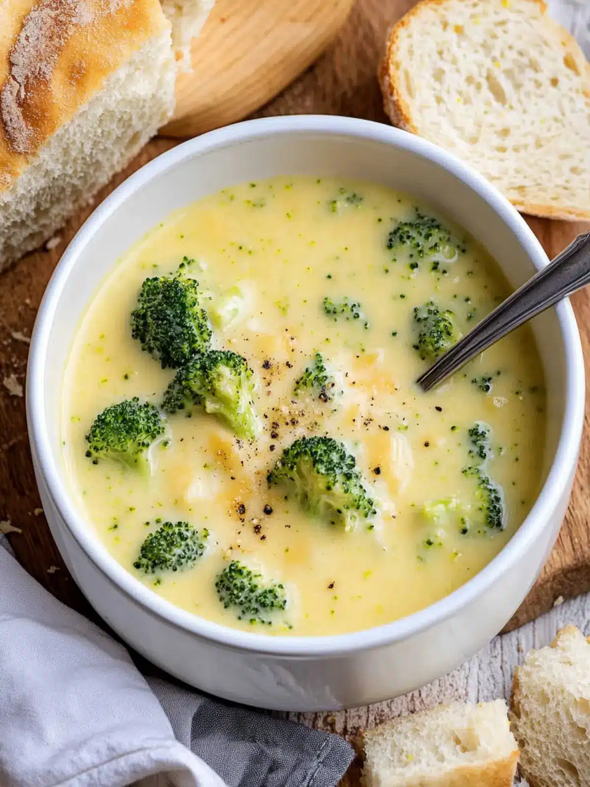 Creamy Broccoli Cheddar Soup That Warms Your Soul 2 Broccoli Cheddar Soup