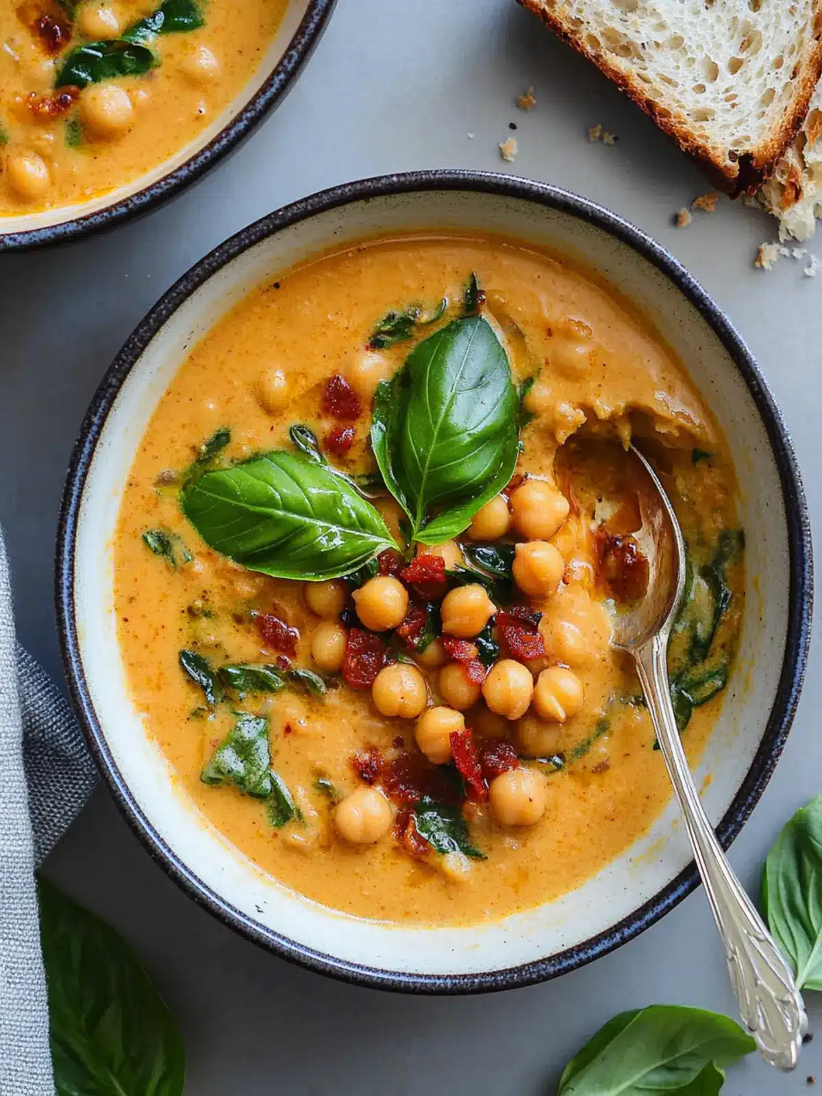 Hearty Tuscan Chickpea Soup – Comfort in Every Spoonful 4 Tuscan Chickpea Soup