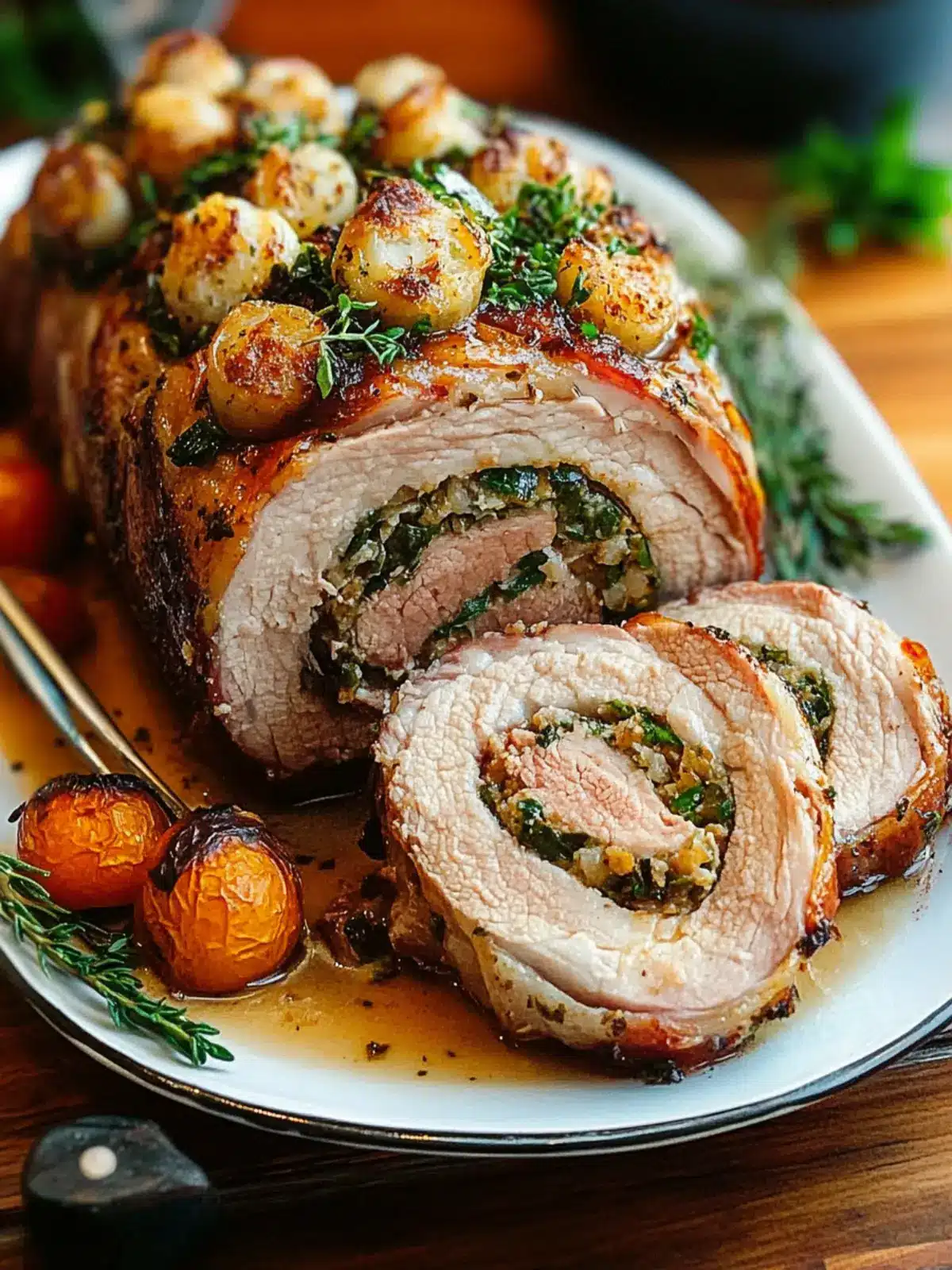 Savory Stuffed Pork Roast for a Festive Holiday Feast 3 Stuffed Pork Roast