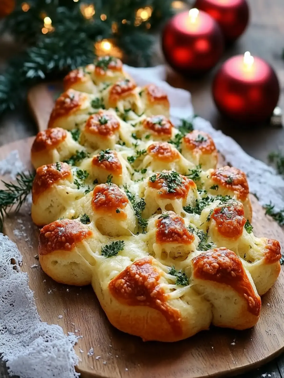 Cheesy Christmas Tree Bread: Easy Holiday Fun for Everyone 2 Cheesy Christmas Tree Bread