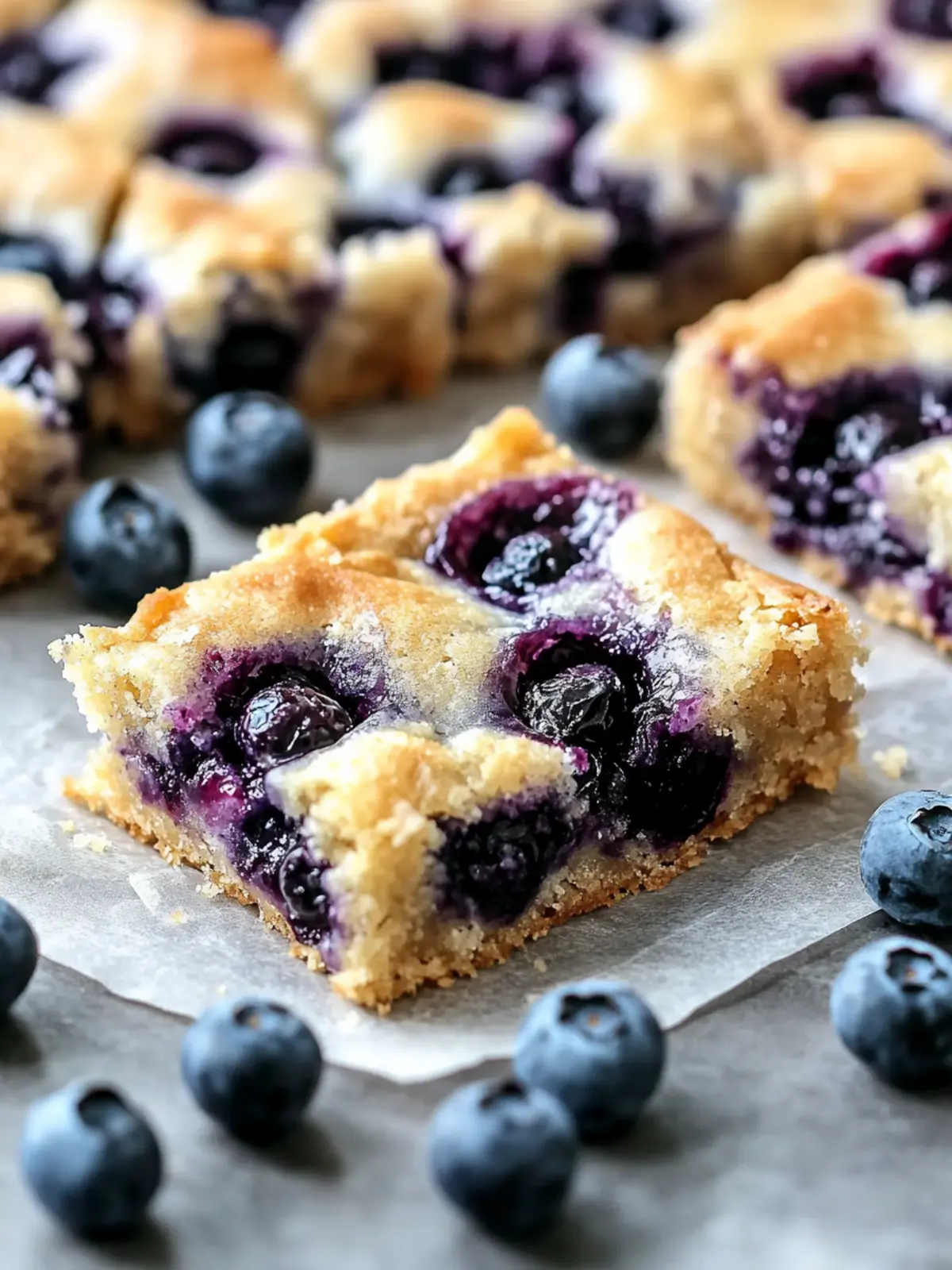 Delicious Blueberry Soft Baked Bars for Guilt-Free Snacking 5 Delicious Blueberry Soft Baked Bars