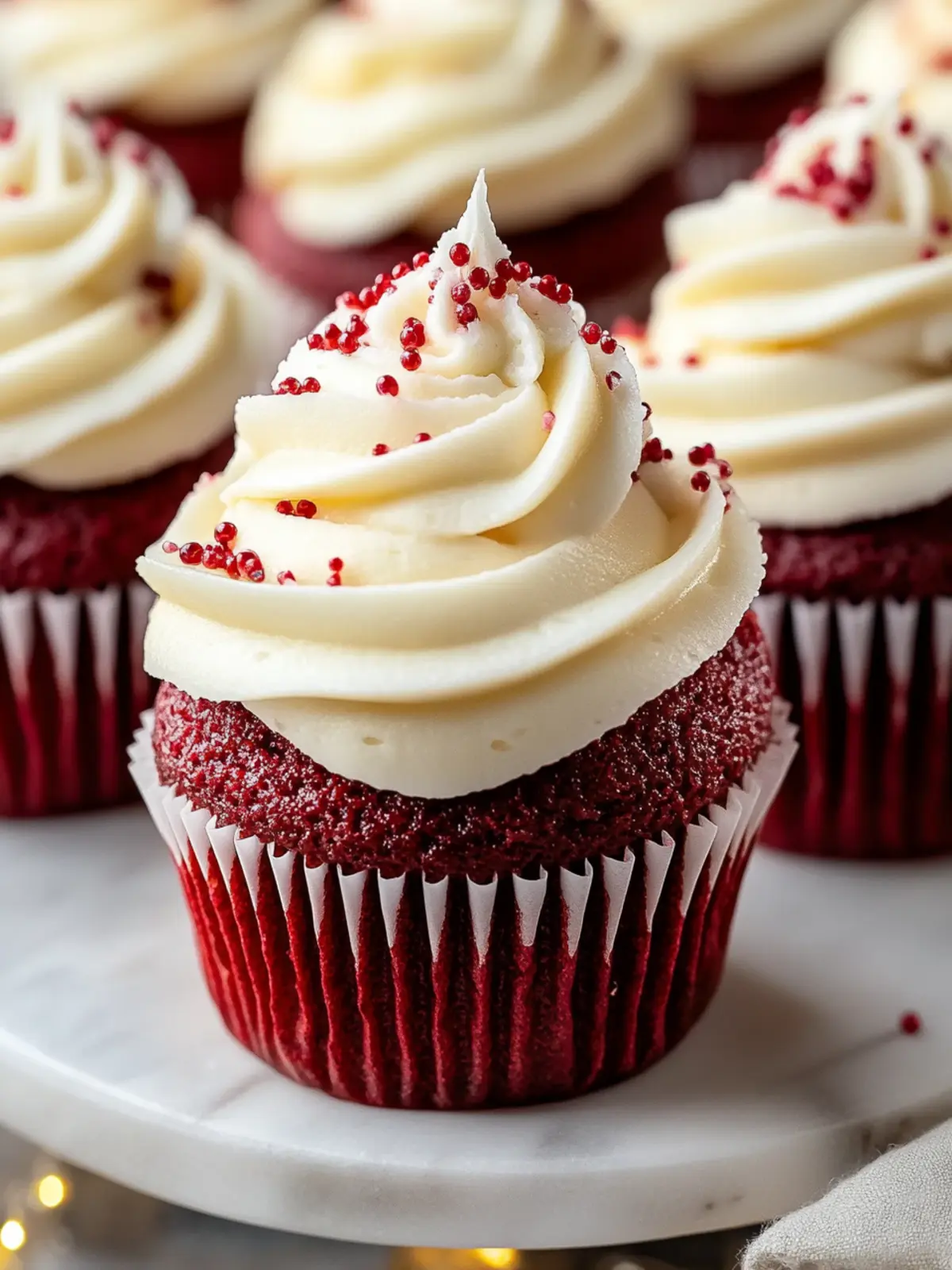 Irresistible Festive Red Velvet Cupcakes That Steal the Show 4 Irresistible Festive Red Velvet Cupcakes