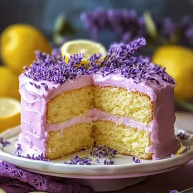 Lemon Lavender Cake: Your Must-Try Spring Delight 10 Lemon Lavender Cake