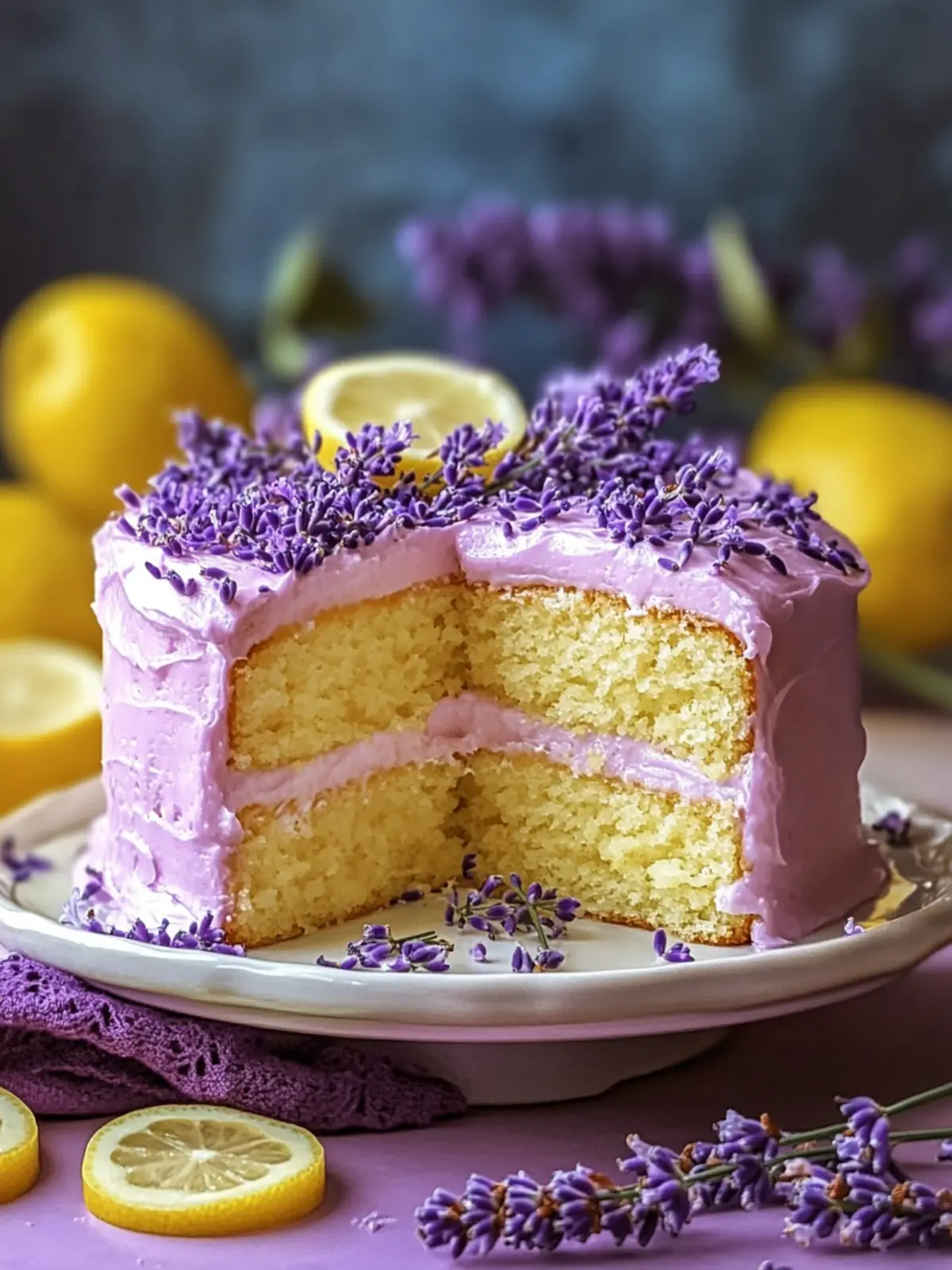 Lemon Lavender Cake: Your Must-Try Spring Delight 5 Lemon Lavender Cake