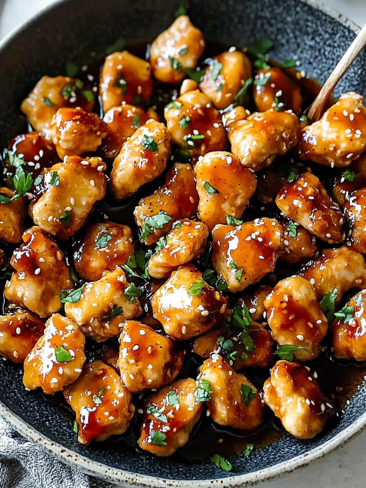 Honey Garlic Chicken Bites – Quick, Sticky, Family Favorite 4 Honey Garlic Chicken Bites
