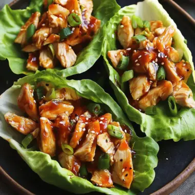 Teriyaki Chicken Lettuce Wraps: Your New Favorite Healthy Treat 9 Teriyaki Chicken Lettuce Wraps