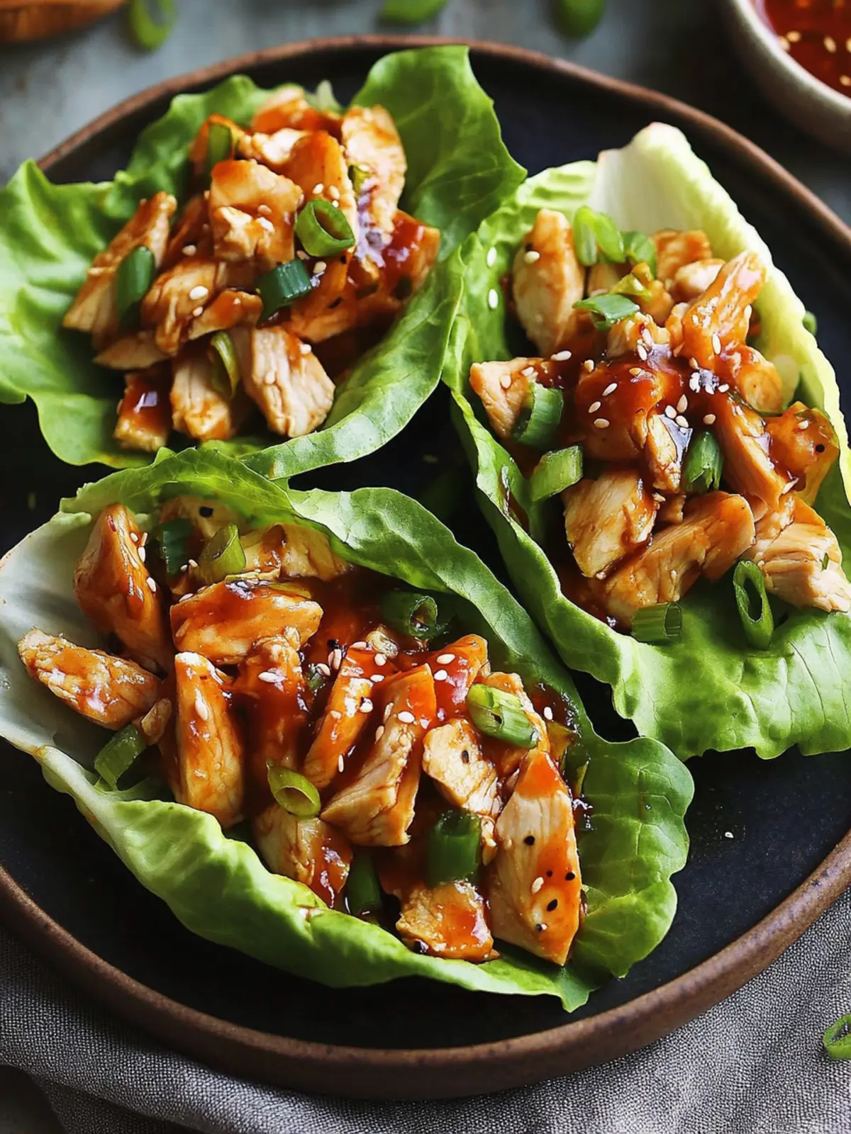 Teriyaki Chicken Lettuce Wraps: Your New Favorite Healthy Treat 5 Teriyaki Chicken Lettuce Wraps