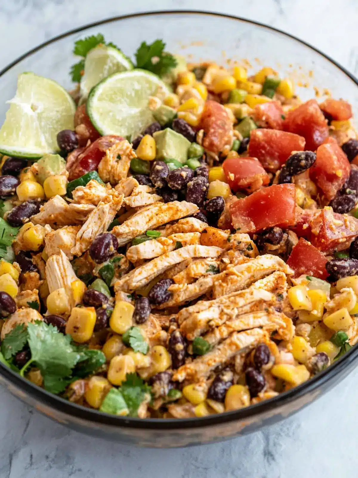 Zesty Quick Southwest Chicken Salad for Busy Weekdays 4 Quick Southwest Chicken Salad