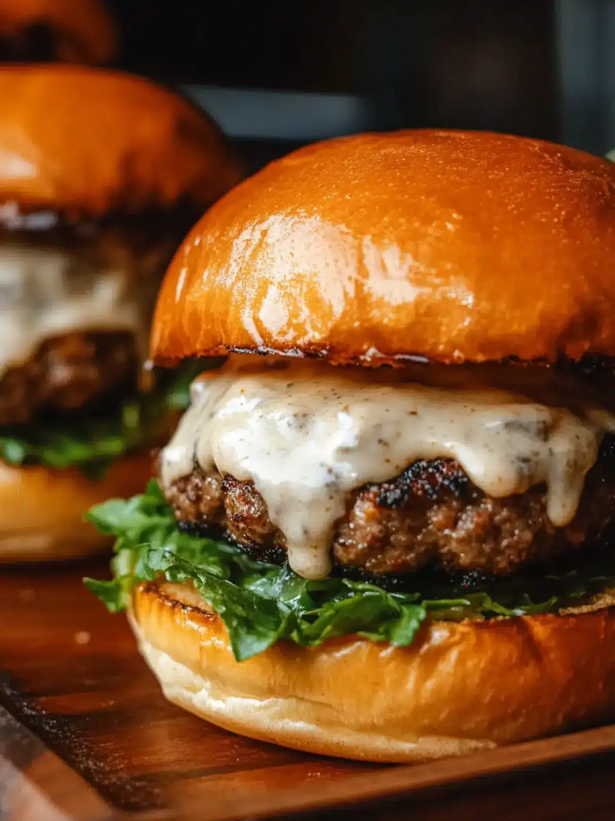 Garlic Overboard Burgers with Creamy Sauce for Epic Flavor 5 Garlic Overboard Burgers with Creamy Sauce