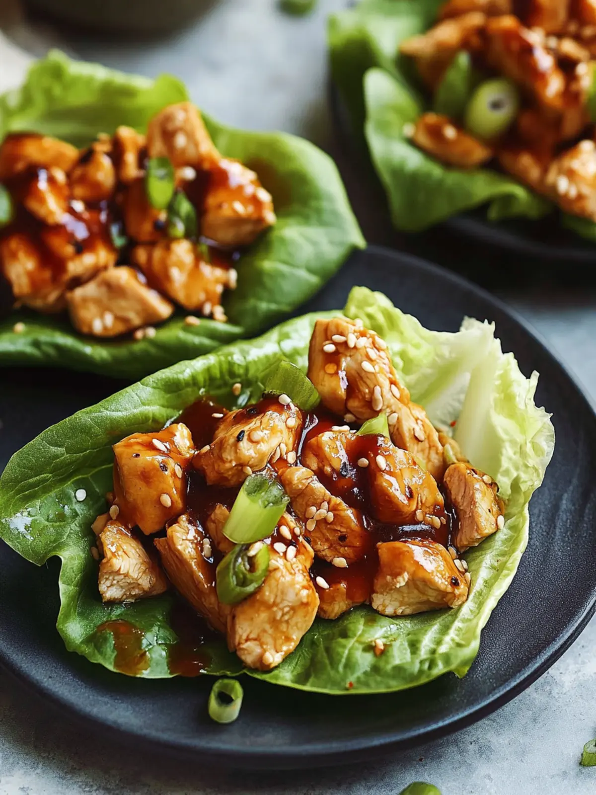 Teriyaki Chicken Lettuce Wraps: Your New Favorite Healthy Treat 3 Teriyaki Chicken Lettuce Wraps