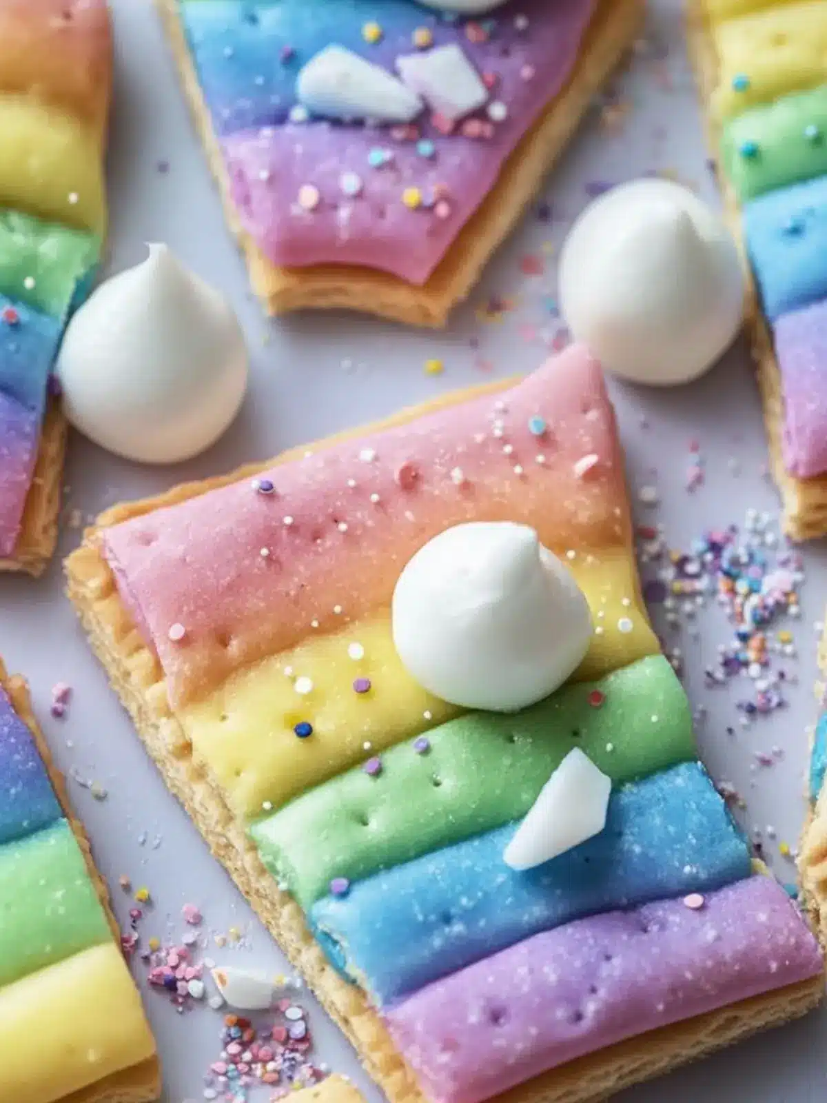 Make Colorful Rainbow Crackers for Fun Snack Time Joy 4 Rainbow Crackers