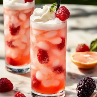 Delicious Homemade Real Fruit Irish Cream Soda for Hot Days 9 Homemade Real Fruit Irish Cream Soda