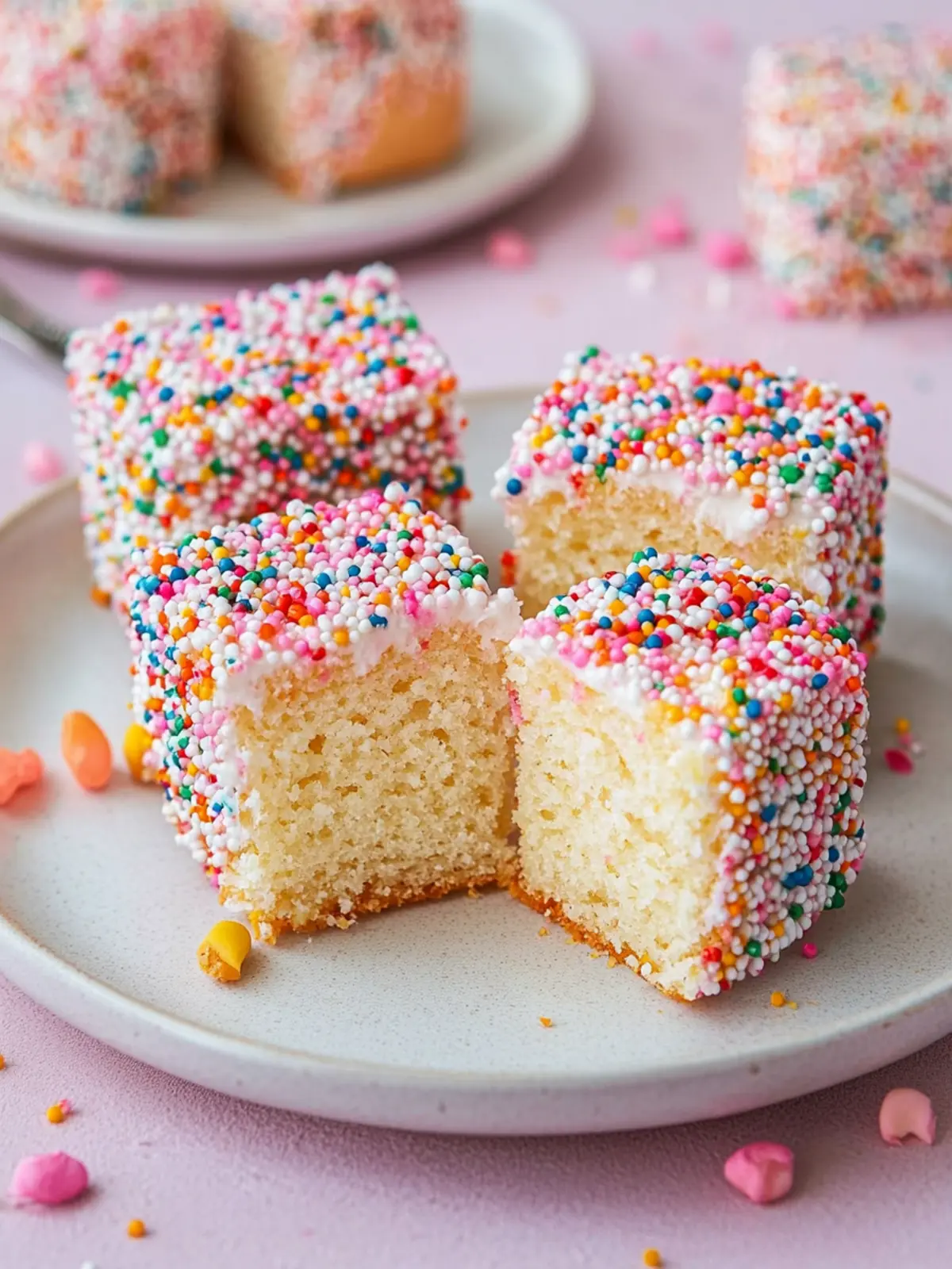 Fairy Bread Lamingtons: Joyful Aussie Treat for Any Celebration 5 Fairy Bread Lamingtons