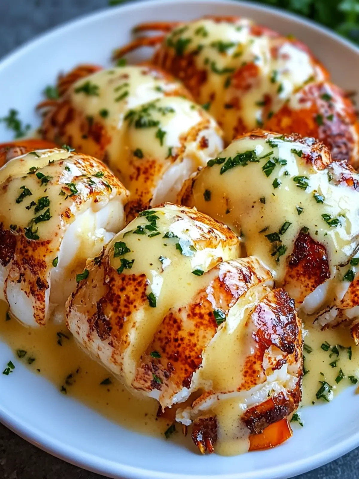 Indulgent Creamy Garlic Butter Lobster Tails for Home Chefs 2 Creamy Garlic Butter Lobster Tails