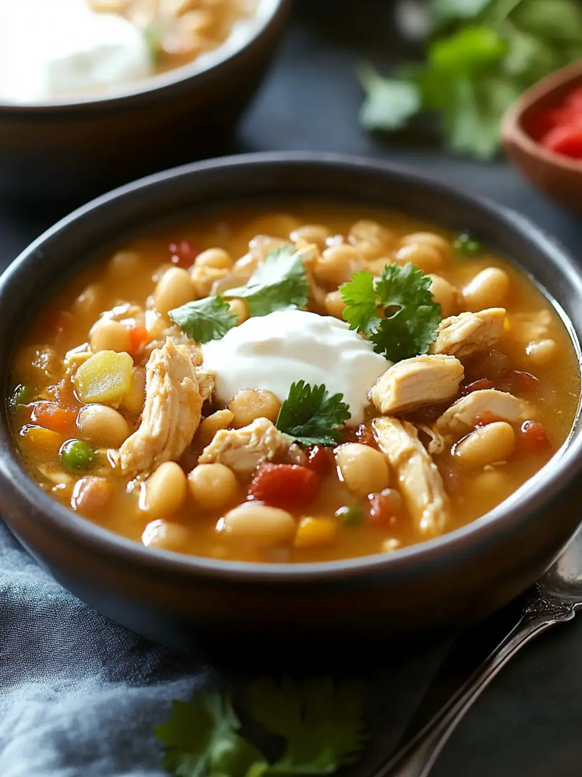 Mom’s White Chicken Chili: Your Cozy Slow Cooker Comfort Food 4 Mom’s White Chicken Chili