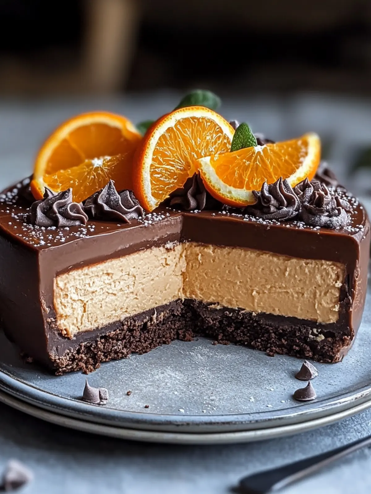 Decadent Chocolate Orange Cheesecake You Must Try Today! 4 Decadent Chocolate Orange Cheesecake You Must Try Today