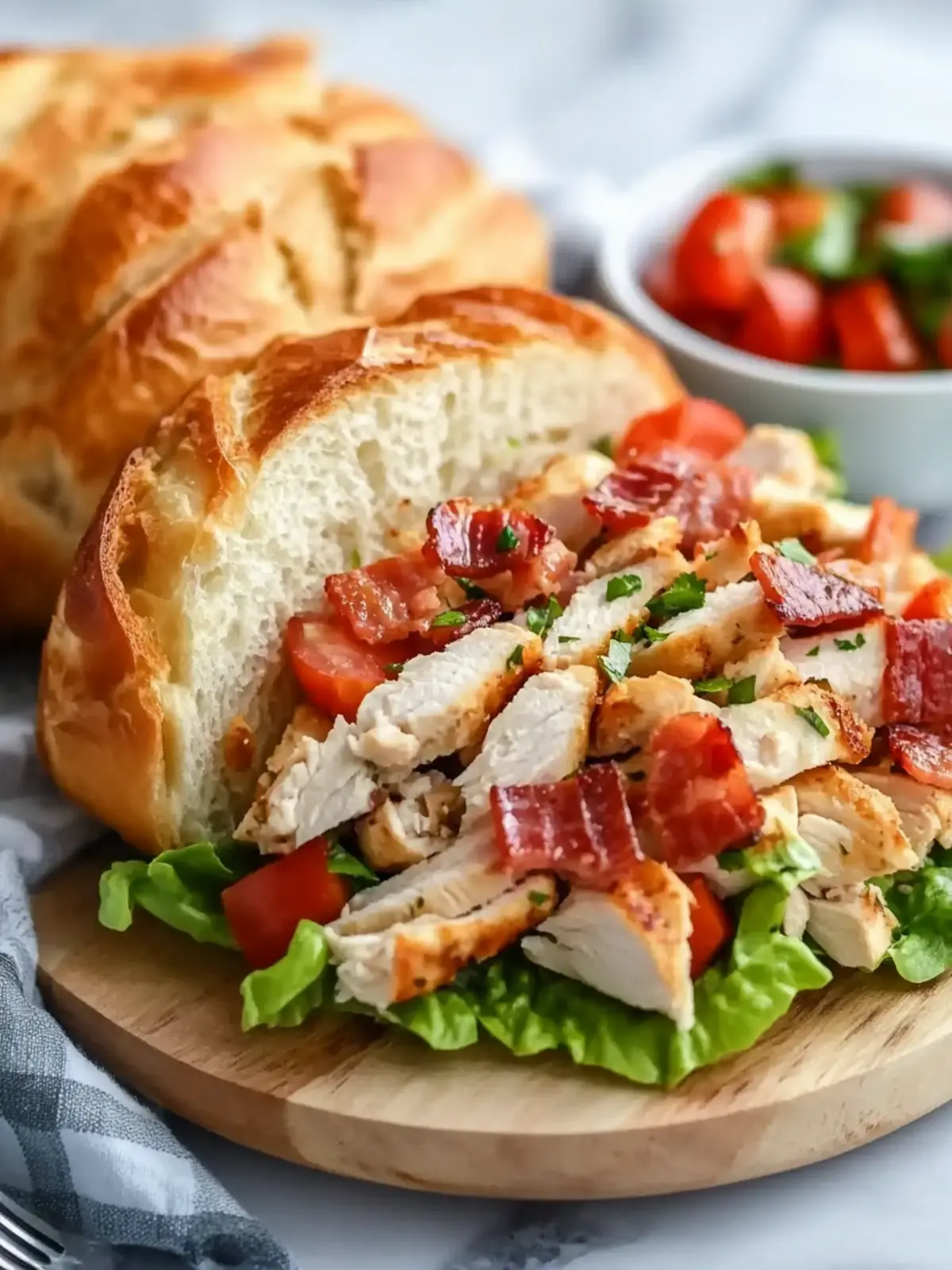Delicious BLT Chicken Salad for a Guilt-Free Lunch 4 BLT Chicken Salad