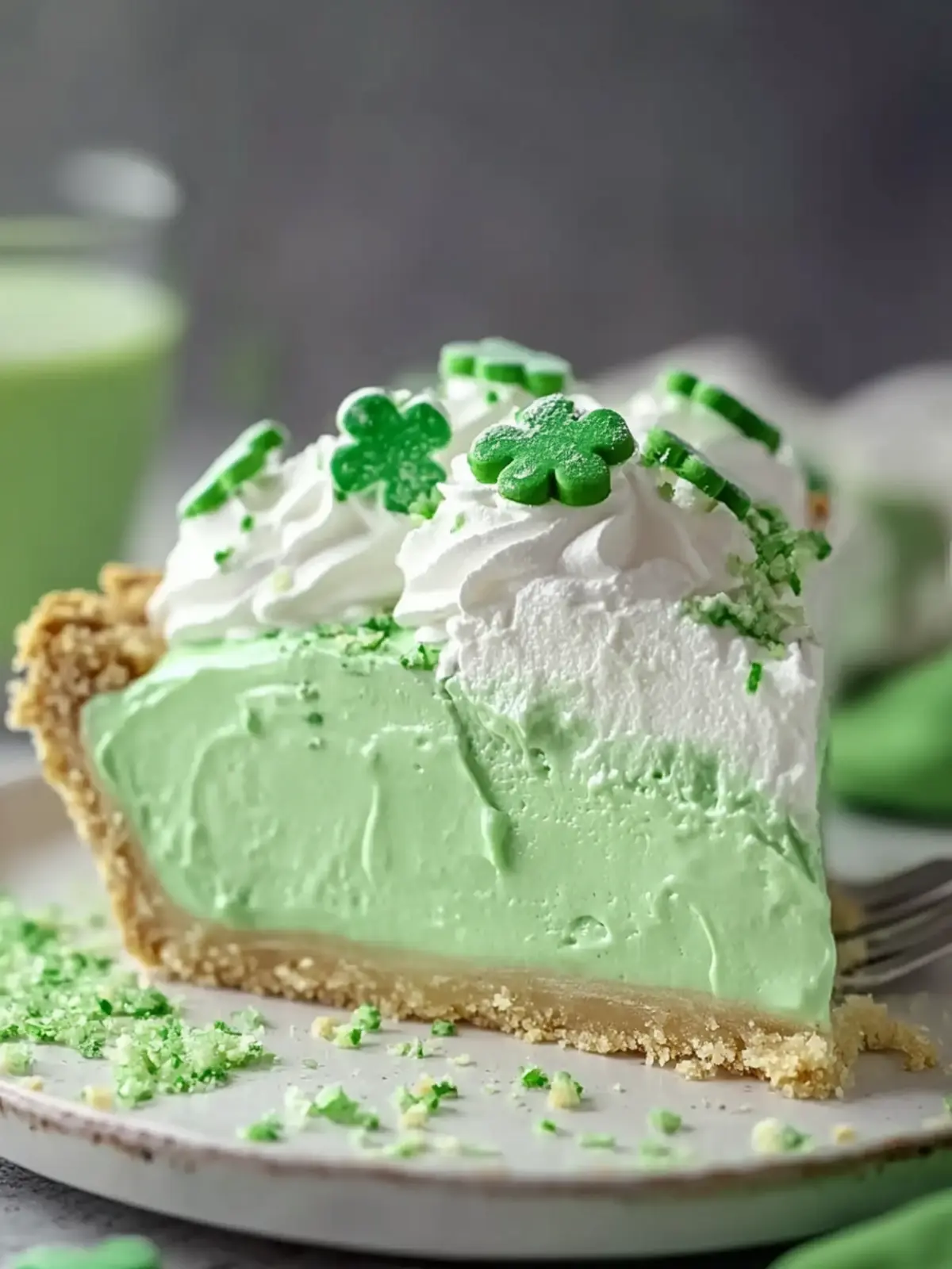 Irresistible Shamrock Shake Pie: Your Festive No-Bake Delight 5 Shamrock Shake Pie