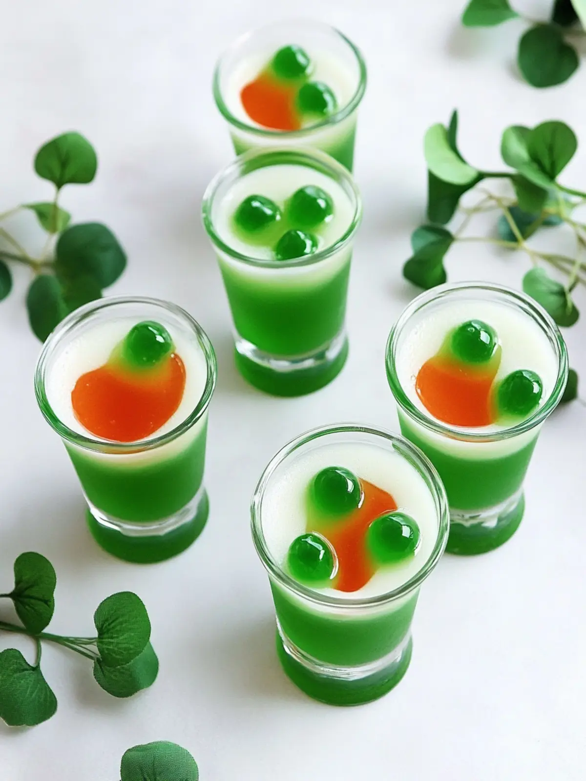 Delicious Irish Jello Shots for a Festive St. Patrick's Day! 2 Irish Jello Shots