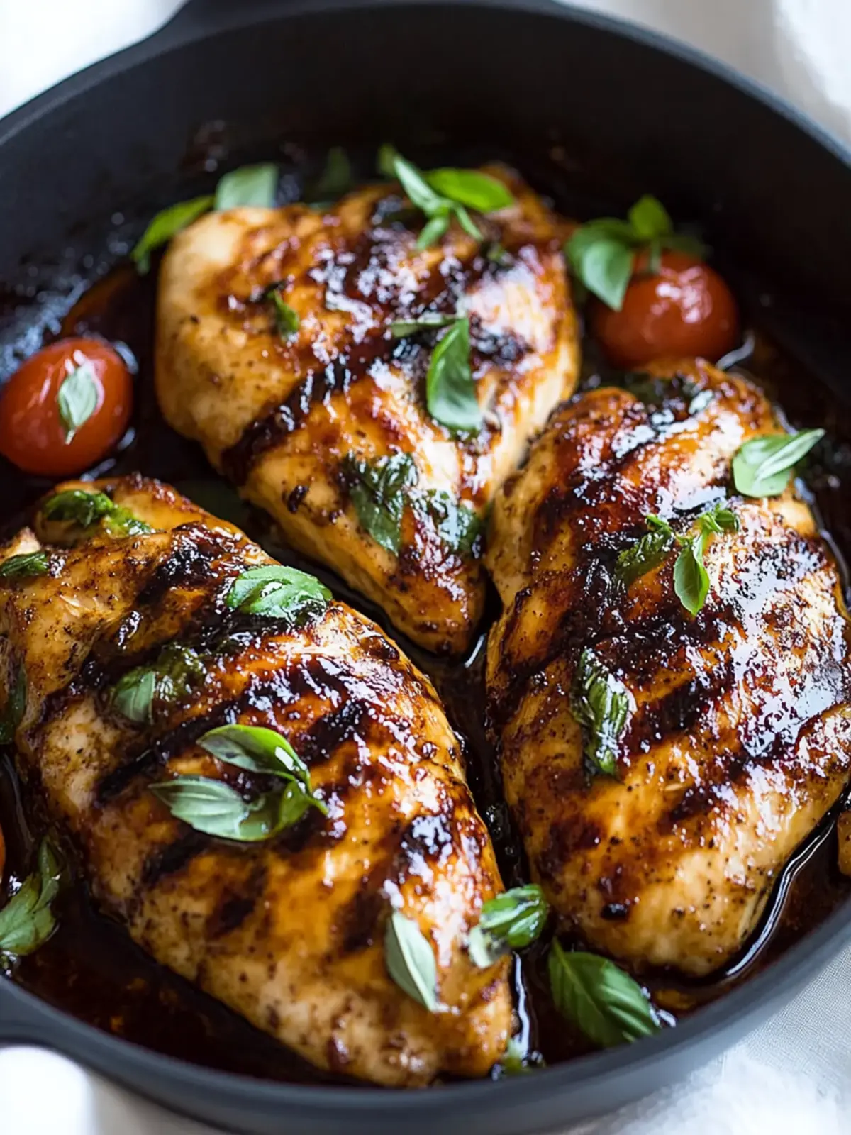 Savory Baked Balsamic Chicken Recipe for Busy Nights 2 Baked Balsamic Chicken Recipe