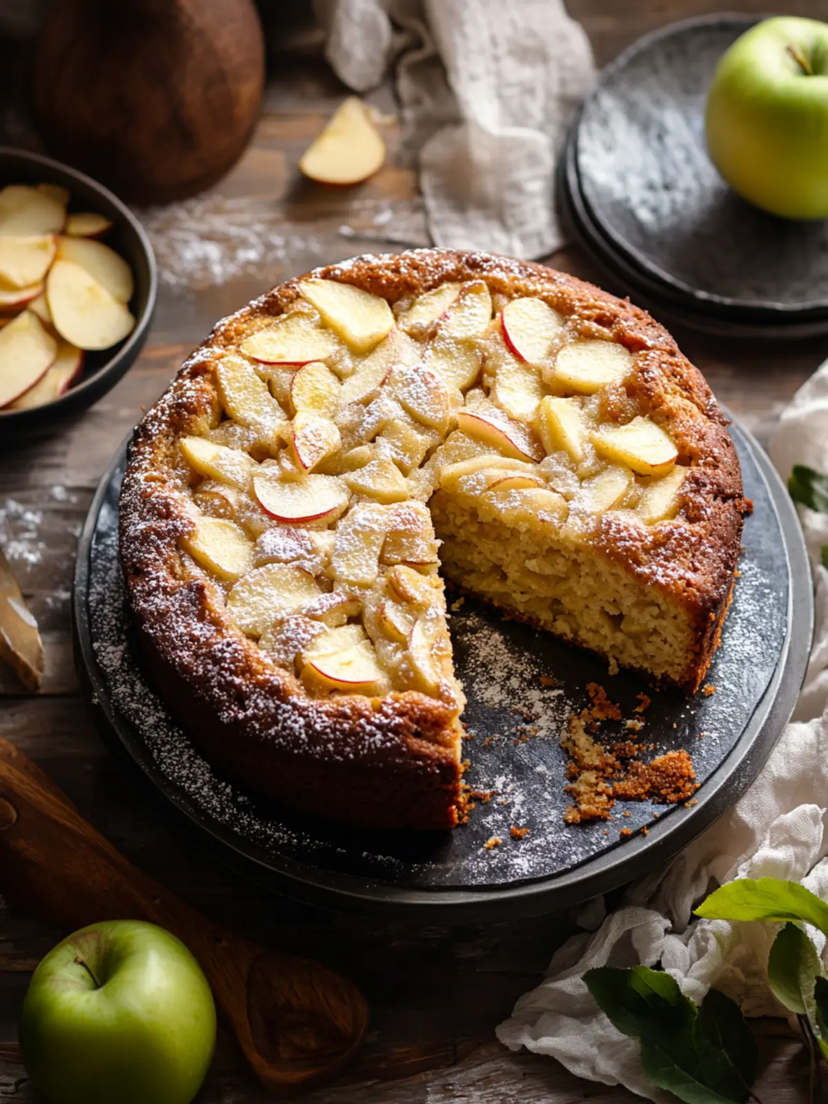 Delicious Irish Apple Cake with Warm Custard You’ll Love 5 Irish Apple Cake