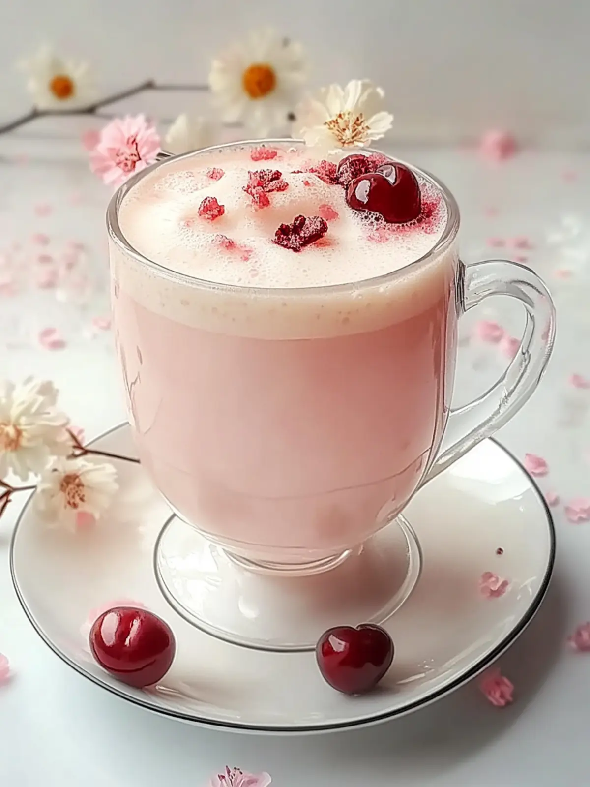 Delicious Cherry Earl Grey Milk Tea for Cozy Moments 3 Delicious Cherry Earl Grey Milk Tea