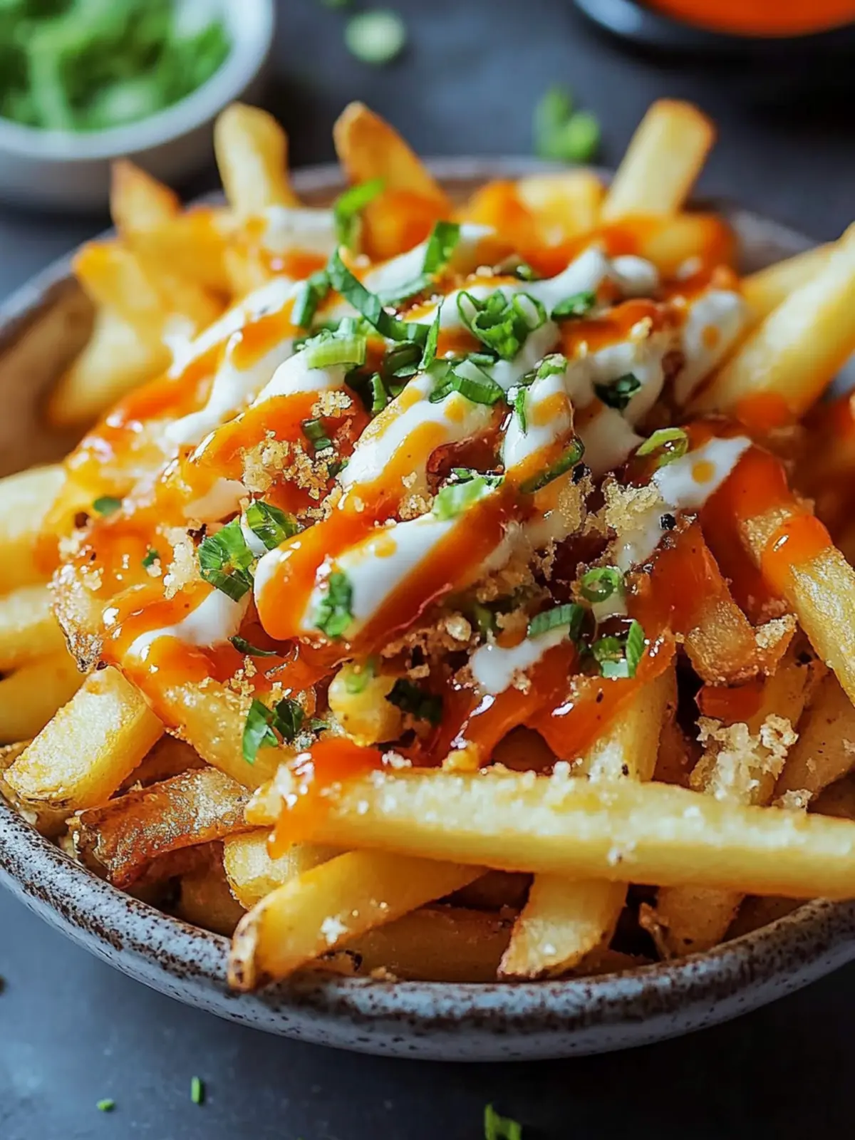 Loaded Sriracha Fries: Your New Favorite Spicy Snack 4 Loaded Sriracha Fries