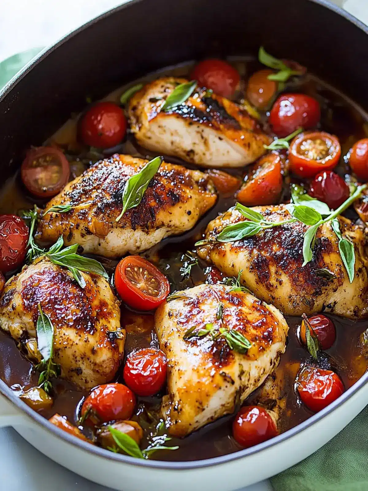 Savory Baked Balsamic Chicken Recipe for Busy Nights 4 Baked Balsamic Chicken Recipe