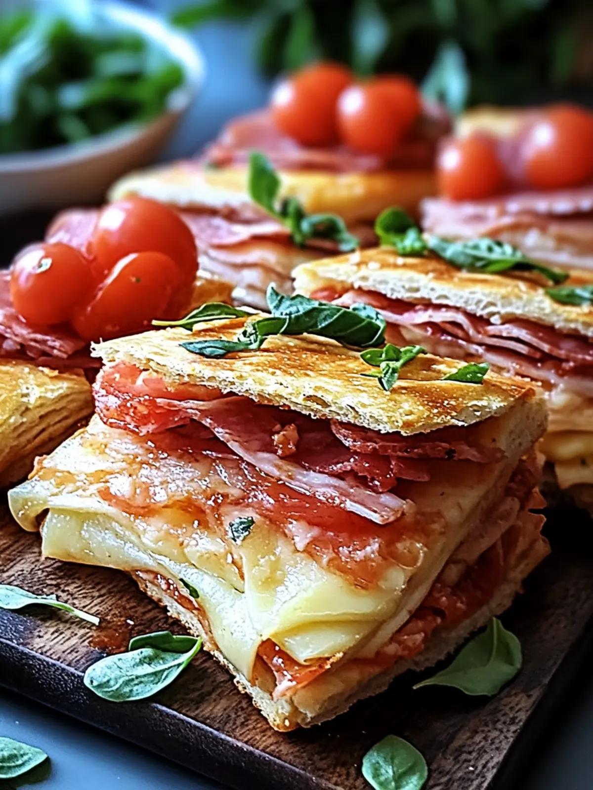 Mouthwatering Italian Sub Squares Perfect for Easy Dinners 2 Italian Sub Squares