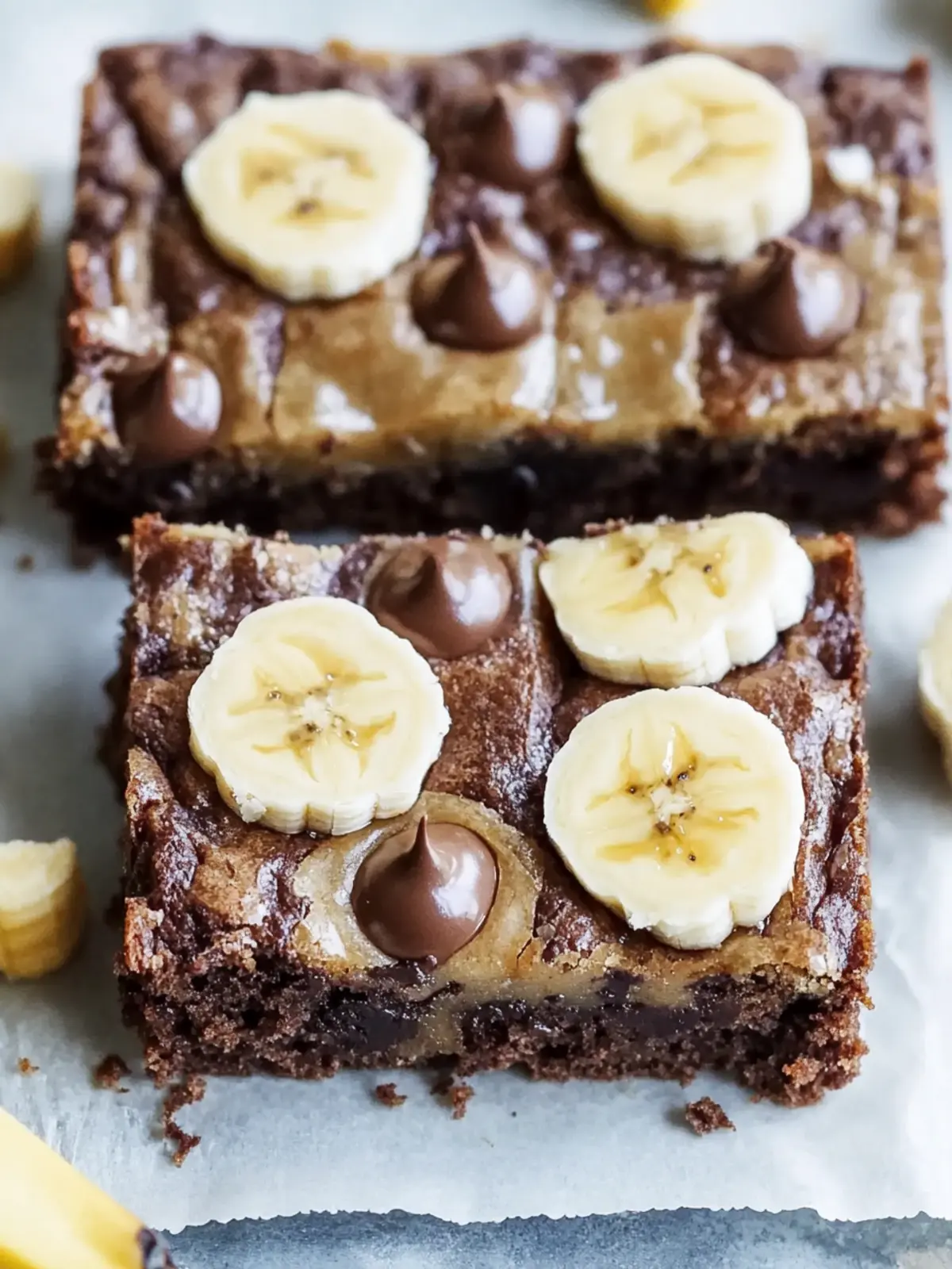 Irresistible Banana Bread Brownie Bars with Brown Butter Magic 4 Irresistible Banana Bread Brownie Bars