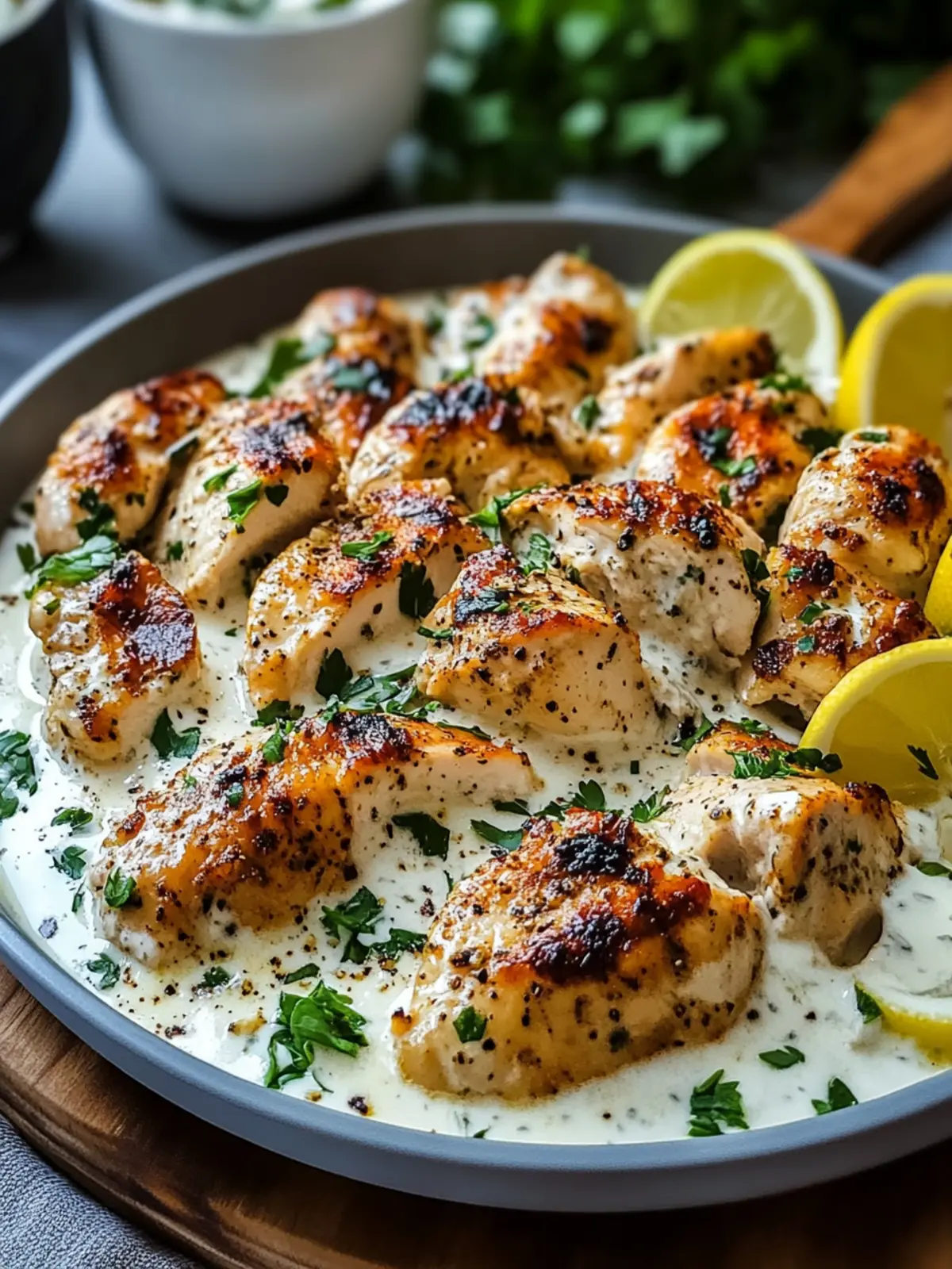 Delicious Turkish Chicken with Creamy White Sauce in 30 Minutes 4 Delicious Turkish Chicken with Creamy White Sauce in 30 Minutes