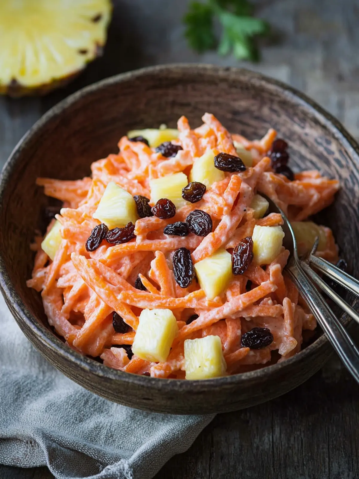 Crispy Carrot and Raisin Pineapple Salad You'll Love 5 Carrot and Raisin Pineapple Salad
