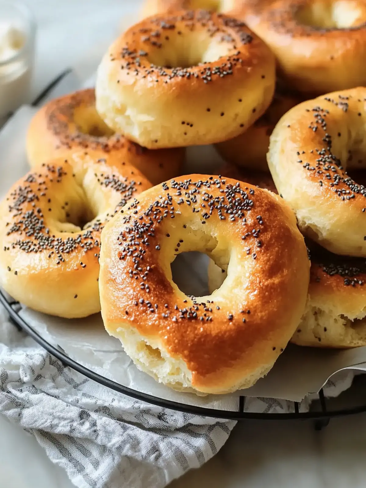 Everything Bagel Protein Bagels for Quick Healthy Mornings 2 Everything Bagel Protein Bagels