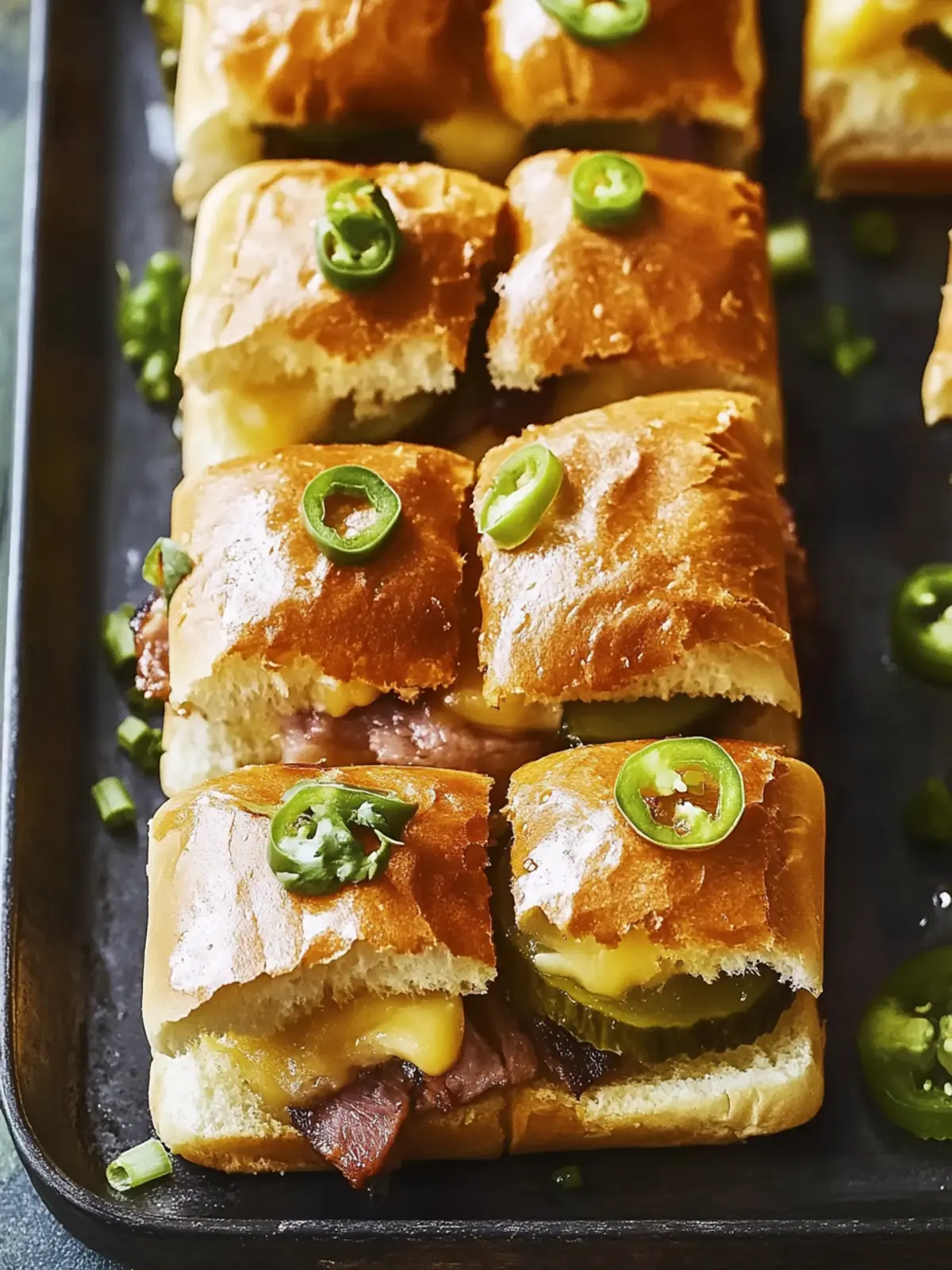 Cuban Pull-Apart Sliders with Irresistible Pickle Butter Magic 4 Cuban Pull-Apart Sliders with Irresistible Pickle Butter