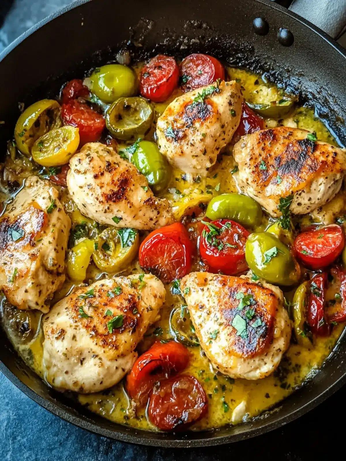 Savor the Easy Pepperoncini Chicken Skillet Tonight for Dinner! 3 Savor the Easy Pepperoncini Chicken Skillet Tonight