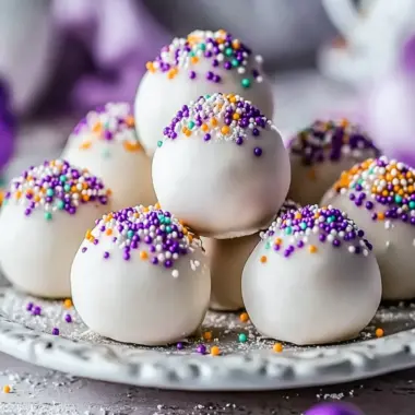 Delicious King Cake Oreo Balls – Easy No-Bake Mardi Gras Treat! 9 King Cake Oreo Balls