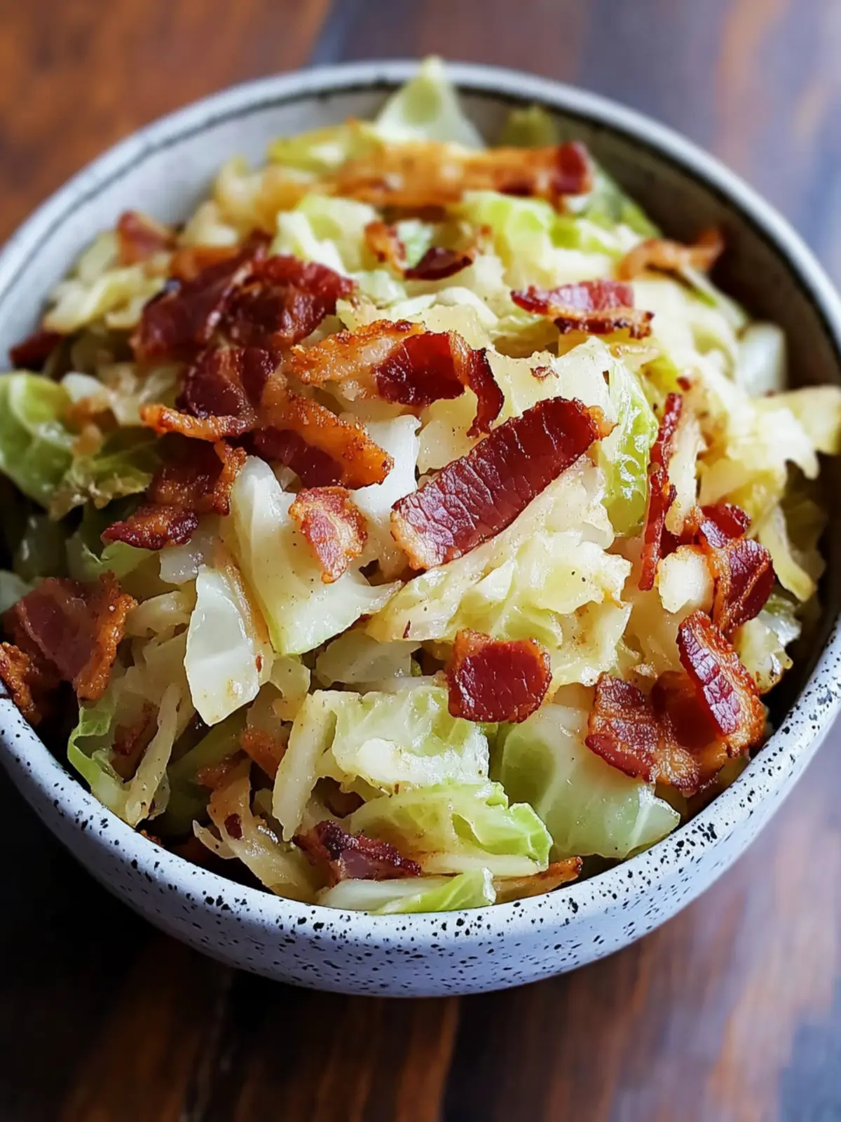 Savory Southern Fried Cabbage with Bacon for Quick Comfort 5 Southern Fried Cabbage with Bacon