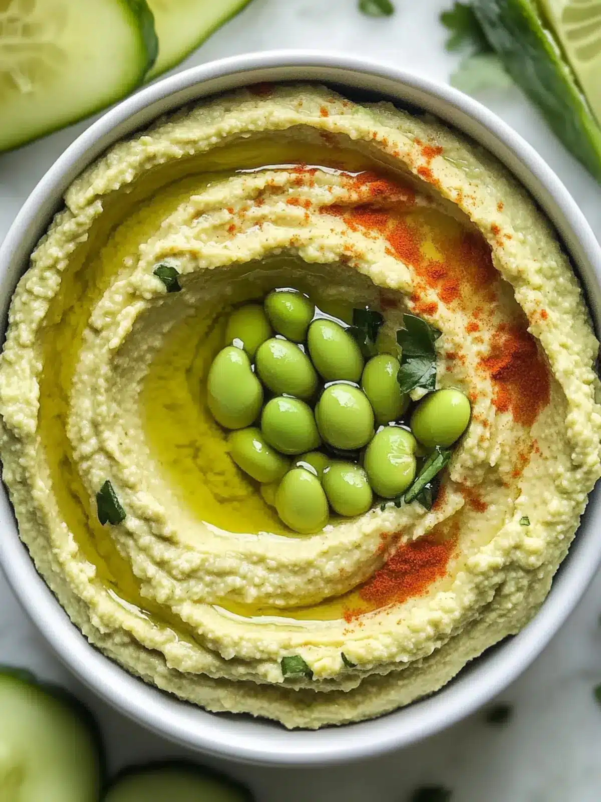 Creamy Edamame Hummus: Your New Favorite Vegan Snack 2 Creamy Edamame Hummus
