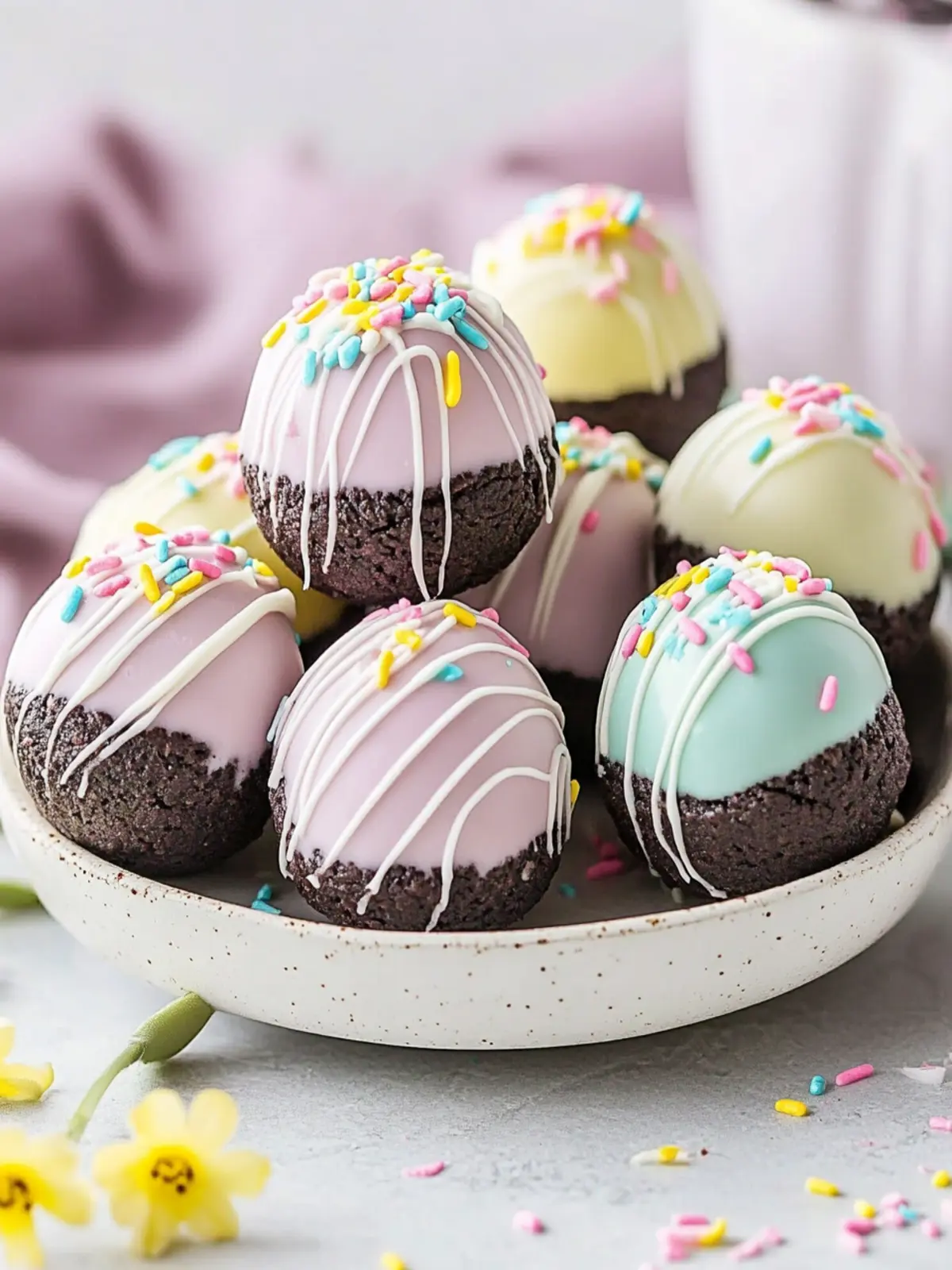 Easter Egg Oreo Cookie Balls: No-Bake Fun for Everyone 2 Easter Egg Oreo Cookie Balls